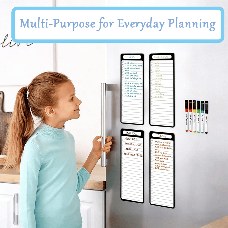 🧲 Magnetic Fridge To-Do List Board – Stay Organized at a Glance ✍️ detail view