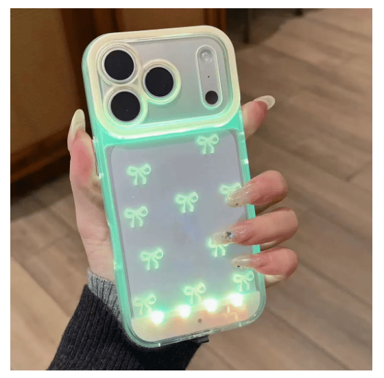 📱Vibrant LED Bowknot Phone Case detail view